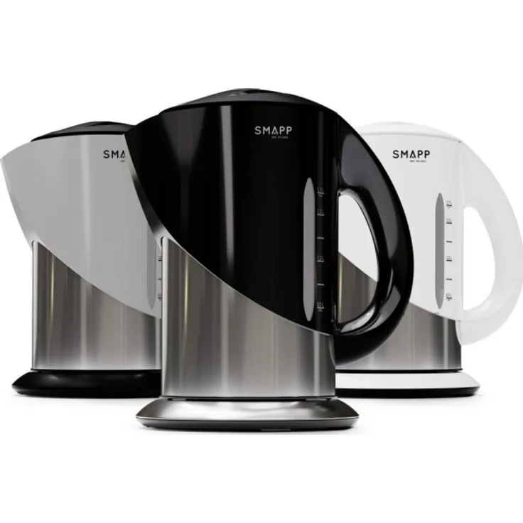 Smapp 442.1 Wasserkocher, 1,7 Liter, 2200 Watt, Wasserstandanzeige, Kunststoff, graphite