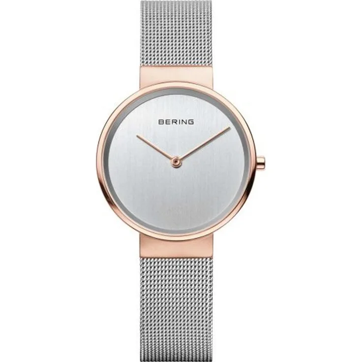 Bering Damen Uhr Armbanduhr Slim Classic 14531 060 Meshband
