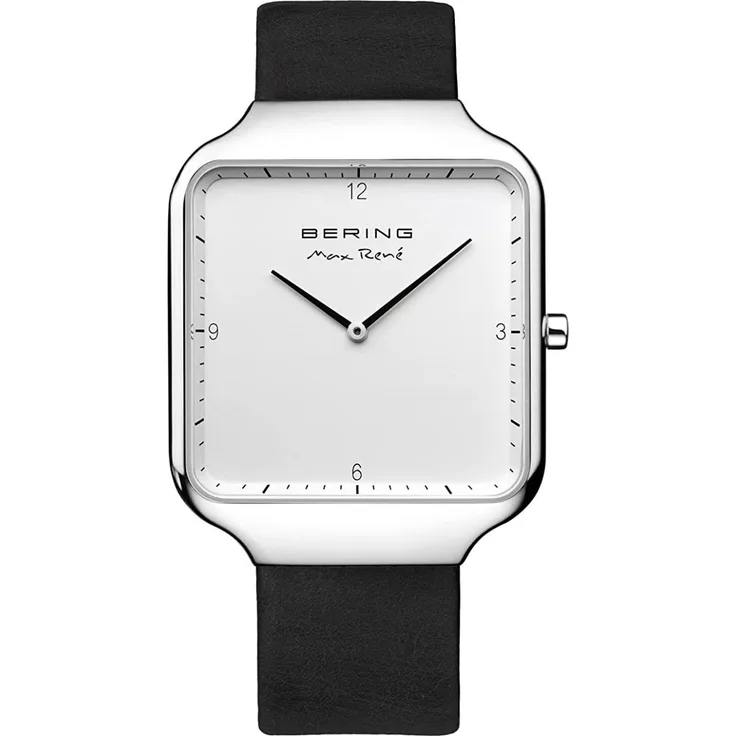 Bering Herren Uhr Armbanduhr Max René Ultra Slim 15836 409 Leder