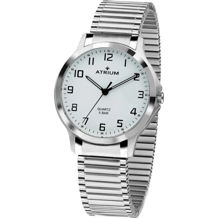 ATRIUM Damen Uhr Armbanduhr Edelstahl A13 50 Zugband