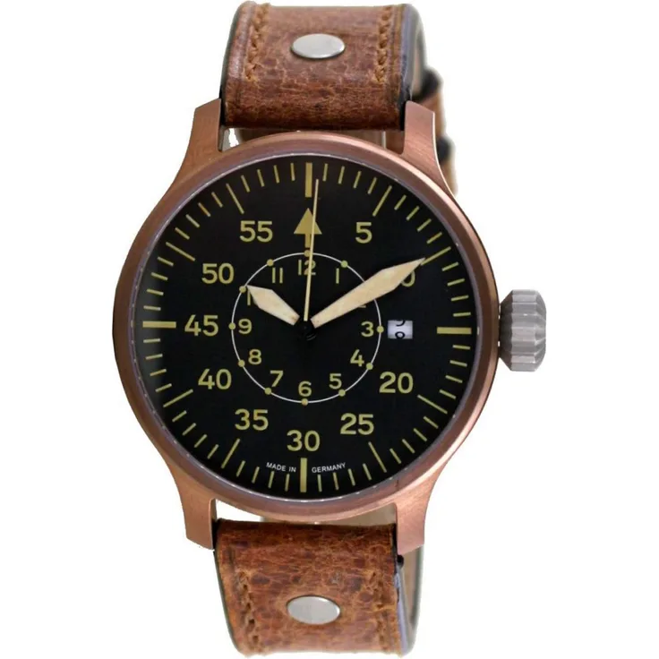 Aristo Herren Uhr Armbanduhr Vintage Erbstück Fliegeruhr Automatik 0H19A