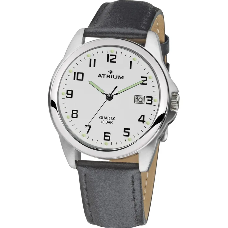 ATRIUM Herren Uhr Armbanduhr A16 10 Leder