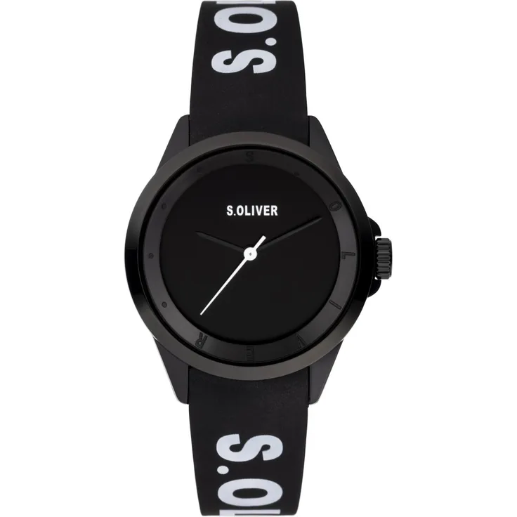 s.Oliver Damen Uhr Armbanduhr Silikon SO 3846 PQ