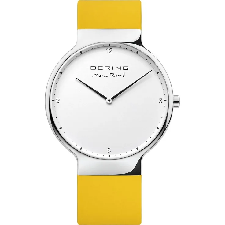 Bering Herren Uhr Armbanduhr Max René Ultra Slim 15540 600 Silikon