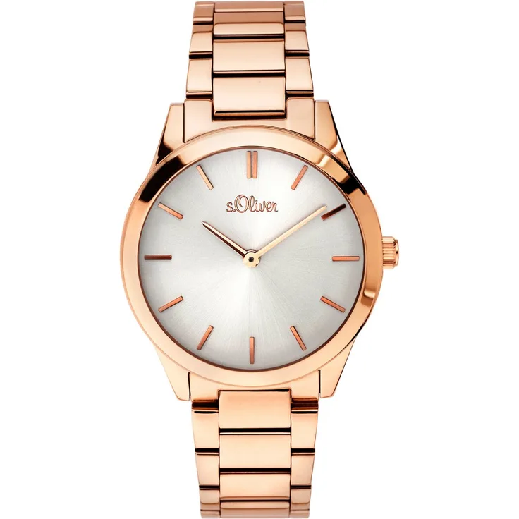 s.Oliver Damen Uhr Armbanduhr Edelstahl SO 3597 MQ