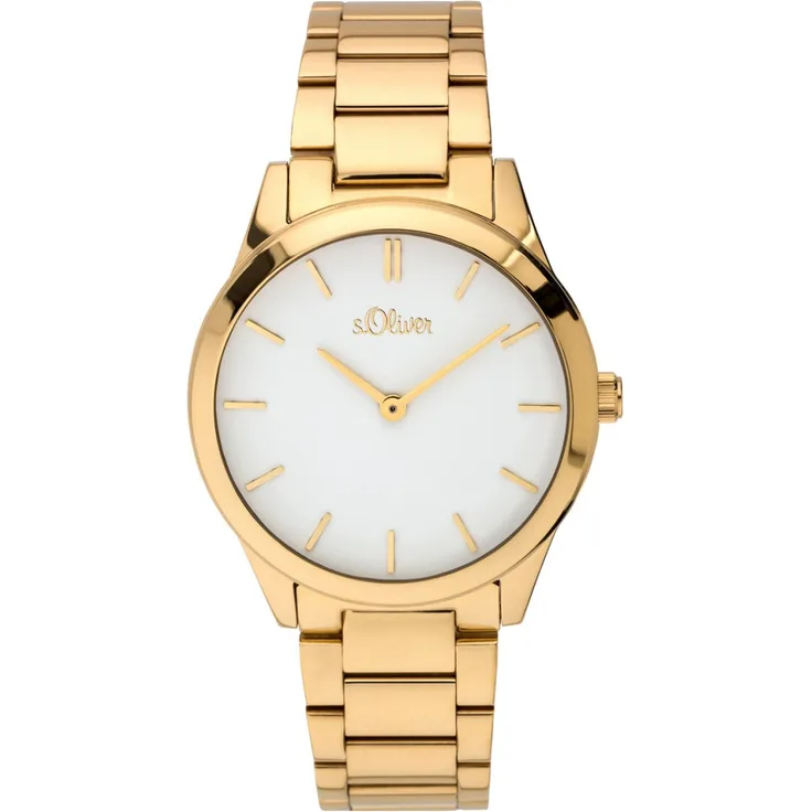 s.Oliver Herren Uhr Armbanduhr Edelstahl SO 3625 MQ