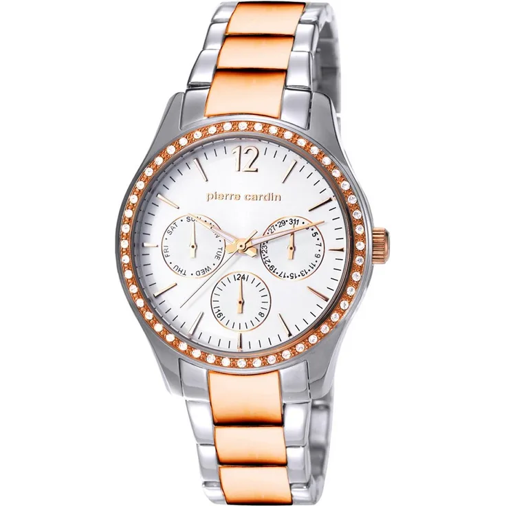 Pierre Cardin Damen Uhr Armbanduhr Edelstahl PC106952F10