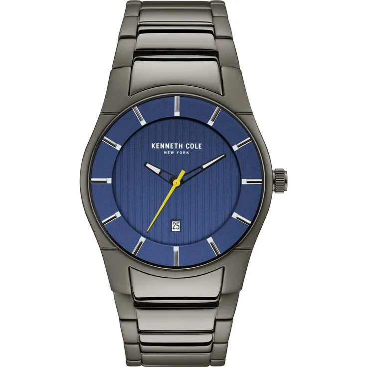 Kenneth Cole New York Herren Armbanduhr Analog Quarz Edelstahl KC15103012