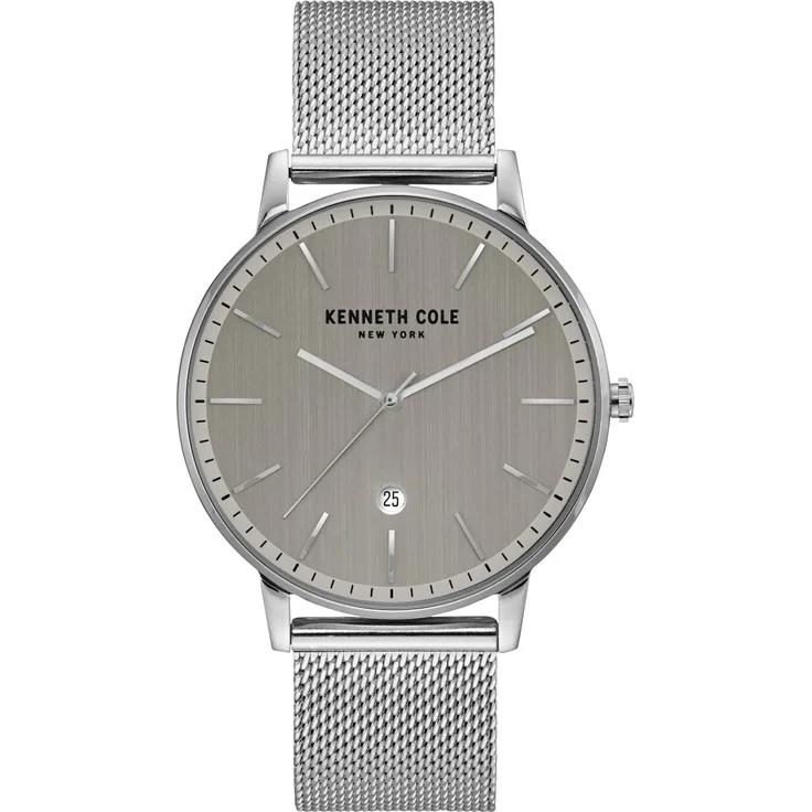 Kenneth Cole New York Herren Armbanduhr Analog Quarz Edelstahl KC50009005