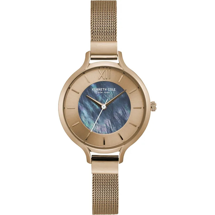 Kenneth Cole New York Damen Armbanduhr Analog Quarz Edelstahl KC15187001