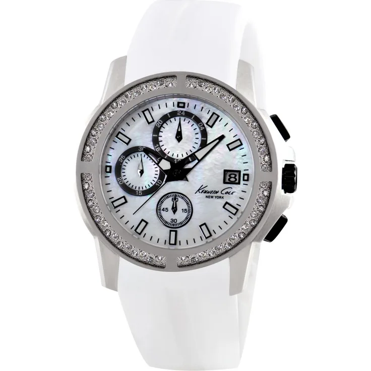 Kenneth Cole New York Damen Armbanduhr Analog Silikon 10008203 KC2798