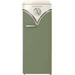 Gorenje OBRB615DOL Kühlschrank mit Gefrierfach, freistehend, olive, Energieklasse D