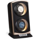 St. Gallen Premium Uhrenbeweger 2 Uhren 4 Geschwindigkeiten Metallic