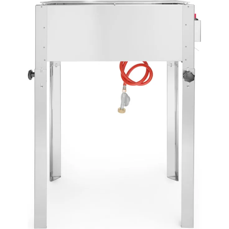 Grill-Master "Mini", mit Rost und Bratpfanne, Propangas, 4.6 KW, Edelstahl