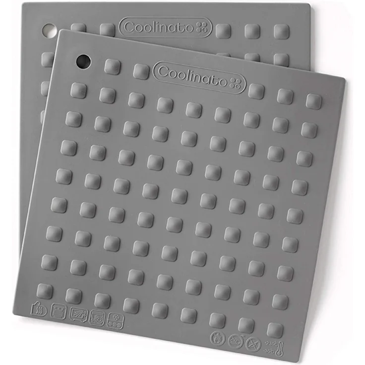 Coolinato Set 2tlg Silikon Topflappen – Bild 2