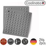 Coolinato Set 2tlg Silikon Topflappen