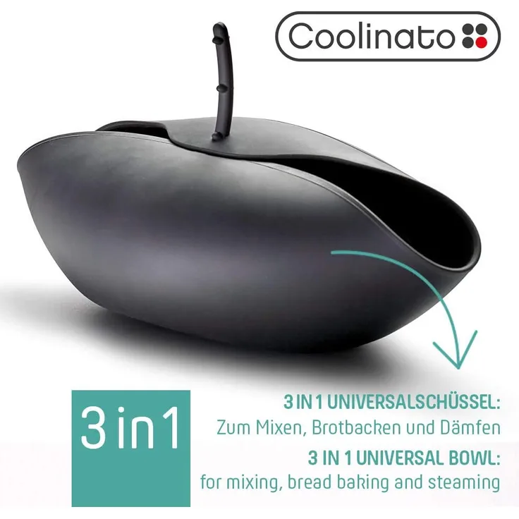 Coolinato Silikon 3 in 1 Universalschüssel