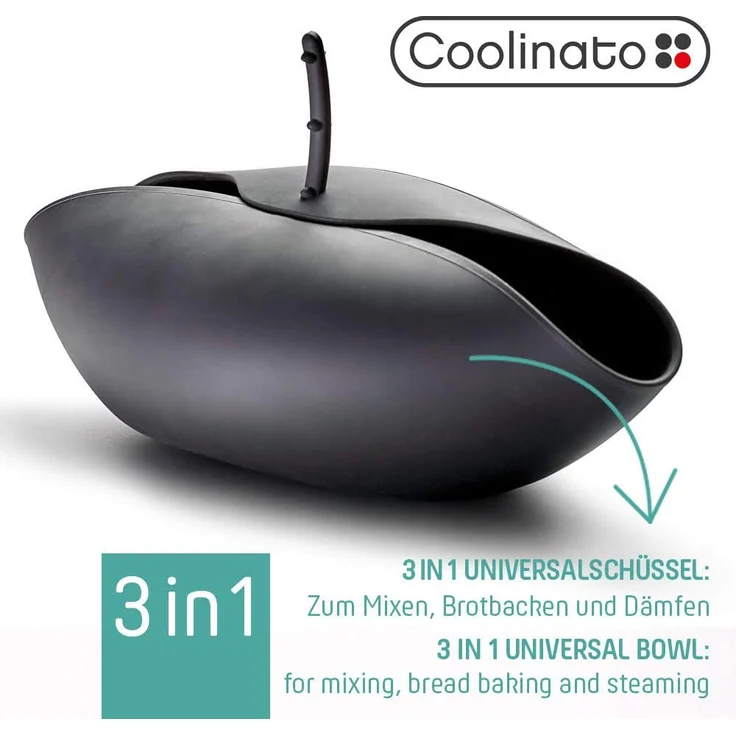 Coolinato Silikon 3 in 1 Universalschüssel – Bild 1
