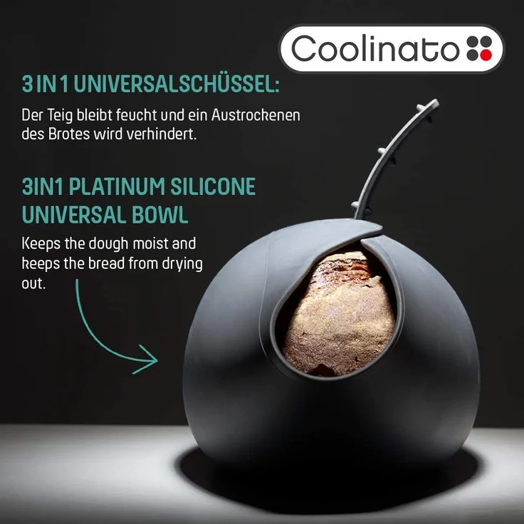 Coolinato Silikon 3 in 1 Universalschüssel – Bild 5