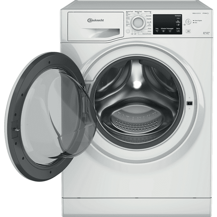 Bauknecht WT Eco Plus 86 43 N, Waschtrockner, Energieeffizienzklasse D, Standgerät, Breite 60 cm, Geräuschemissionsklasse B – Bild 2