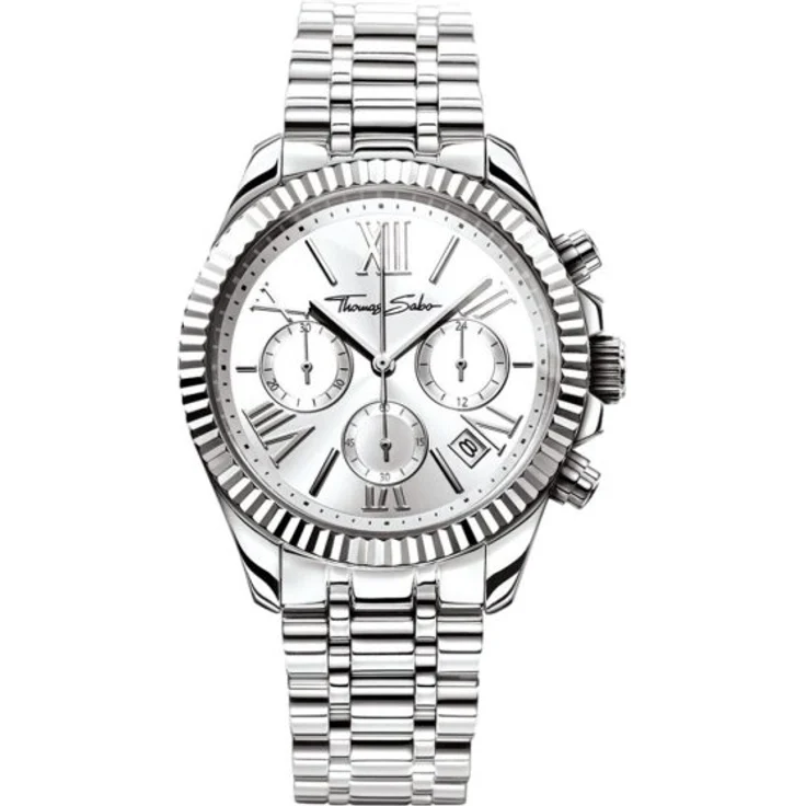 Thomas Sabo WA0253 201 201 Armbanduhr Damen Quarz DIVINE CHRONO 