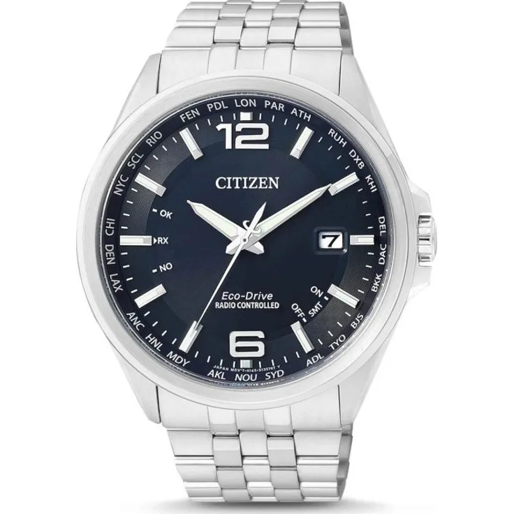 Citizen CB0010-88L Eco-Drive Elegant Funkuhr Herren 43mm 10ATM
