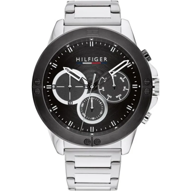 Tommy Hilfiger Armbanduhr Herren Chronograph Quarz CASUAL 1791890