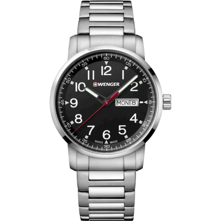 Wenger 01.1541.107 Attitude Herren 42mm 10ATM