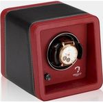 Modalo Uhrenbeweger Saturn Leder 1 Schwarz Rot 1701144