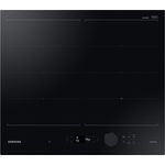 Samsung NZ64B7799FK/U1 Induktionskochfeld, Serie 7, Einbaugerät, Autark, Breite 60 cm, Anzahl der Kochstellen 4, schwarz