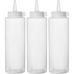 Hendi Spenderflasche, Kunststoff, transparent, 70 cl, 3-er VE