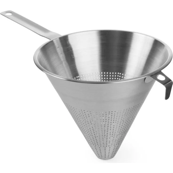 Hendi Spitzsieb, nahtlos, gelocht, (D)235 mm, Edelstahl