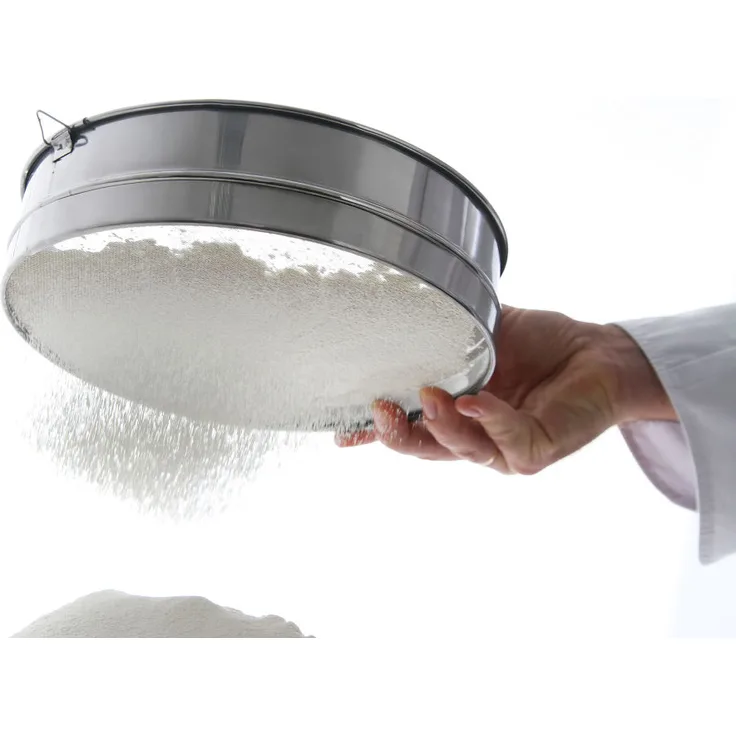 Hendi Bäckerei Rundsieb ø250x(H)75 mm, für Mehl und Gries