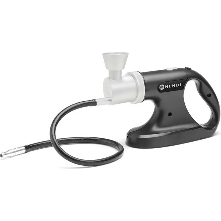 Hendi Räucherpistole - 3 Geschwindigkeiten Rauchinfusor, 215x70x(H)160mm