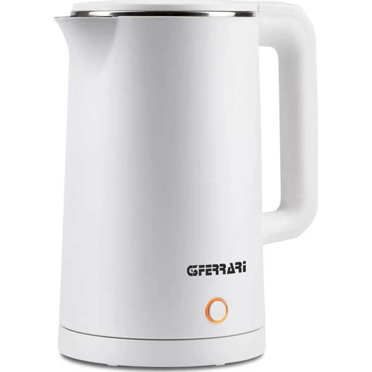 G3Ferrari G10158 Wasserkocher, 1,8 Liter, Überhitzungsschutz, Edelstahl, weiß – Bild 1
