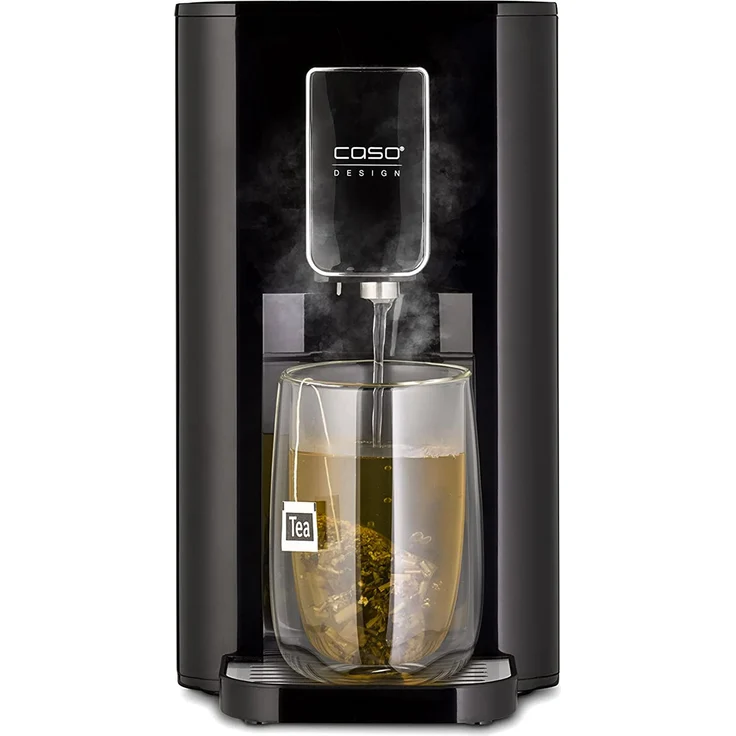 Caso HW 550 Turbo Heißwasserspender, 2600 Watt, für die Zubereitung von Tee, löslichem Kaffee, Babynahrung, Wassertank 2,9 l Kapazität, 7 einstellbare Temperaturstufen von 40 - 100 °C, schwarz – Bild 1