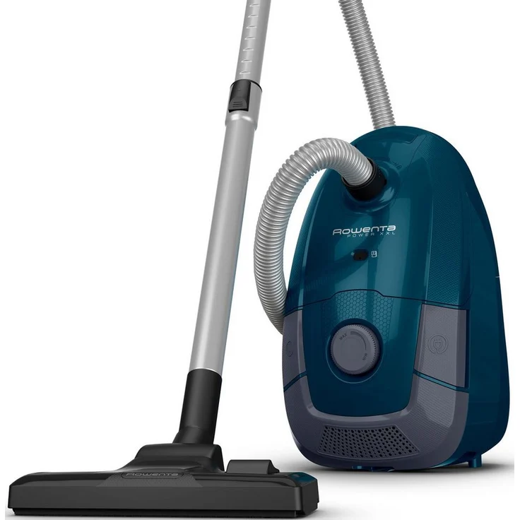 Rowenta RO3126 Power XXL Bodenstaubsauger mit Beutel, 900 Watt, 8,8 m Aktionsradius, dunkelblau-grau – Bild 4
