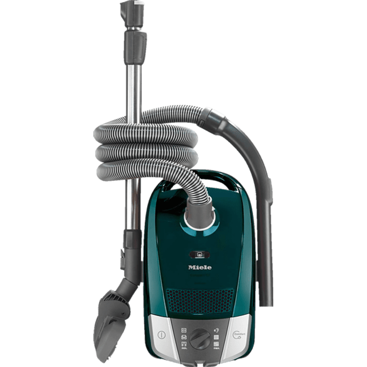 Miele Compact C2 Flex Bodenstaubsauger SDRF5, mit Beutel, 890 Watt, 11 m Aktionsradius, Petrol – Bild 1