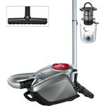 Bosch BGS5PERF Relaxx'x Bodenstaubsauger, beutellos, 700 Watt, 11 m Aktionsradius, HEPA-Filter, silber