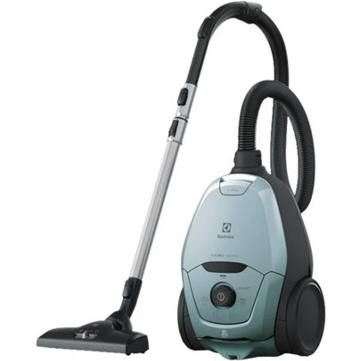 Electrolux PD824MB Bodenstaubsauger mit Beutel, 600 Watt, HEPA-Filter, Misty Blue