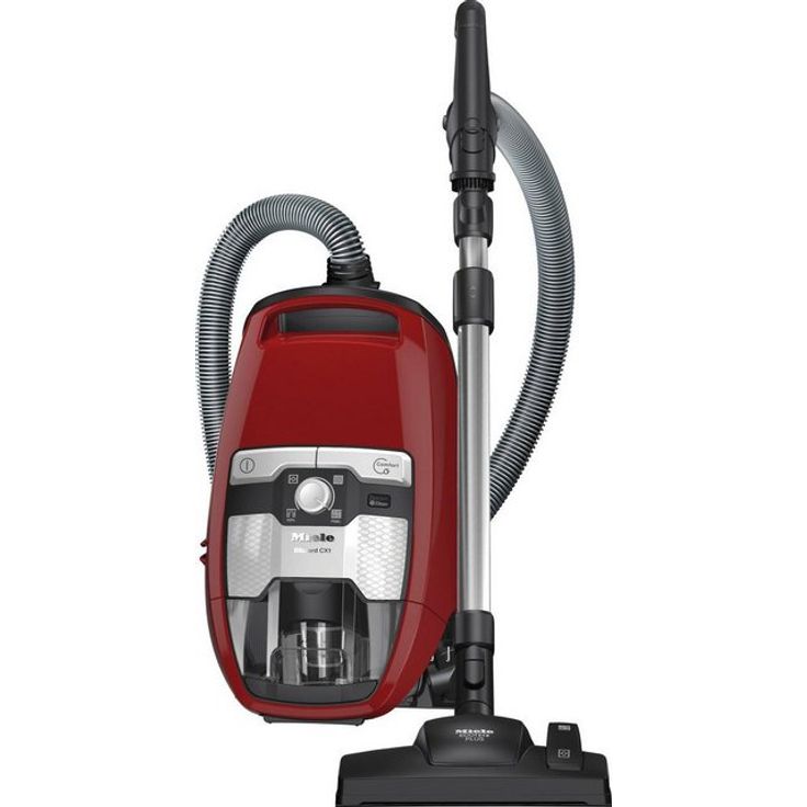 Miele Blizzard CX1 Powerline Bodenstaubsauger SKRF5, beutellos, 890 Watt, Mangorot – Bild 5