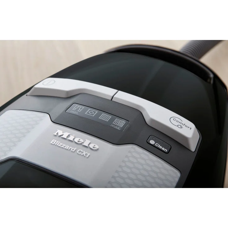 Miele Blizzard CX1 Comfort Bodenstaubsauger SKMF5, beutellos, 890 Watt, Obsidianschwarz – Bild 2