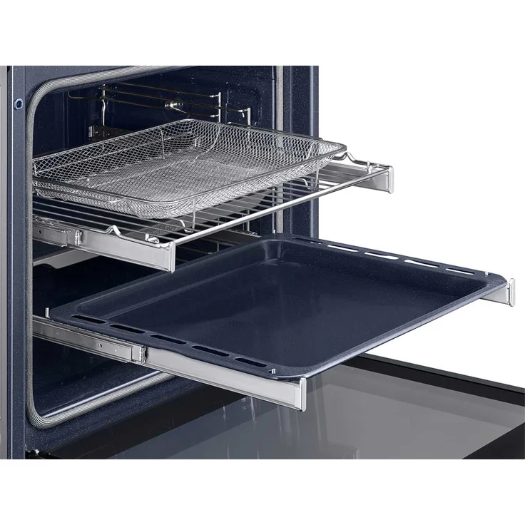 Samsung NV7B6675CDN/U1 Einbaubackofen, Serie 6, Pyrolyse, Dual Cook, A+, Garraum 76 l, Breite 60 cm, clean navy – Bild 5