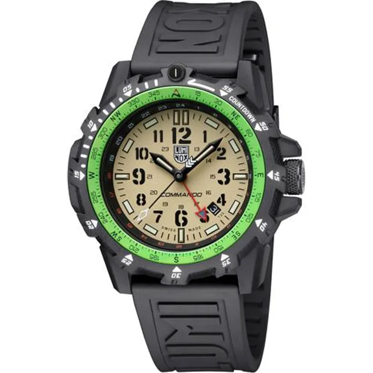 Luminox XL.3321 Commando Raider schwarz sandfarben, Analoguhr, schwarz