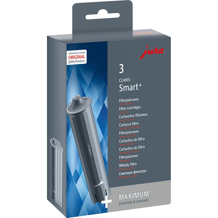 JURA CLARIS Smart+ Filterpatrone 3er-Set – Bild 1