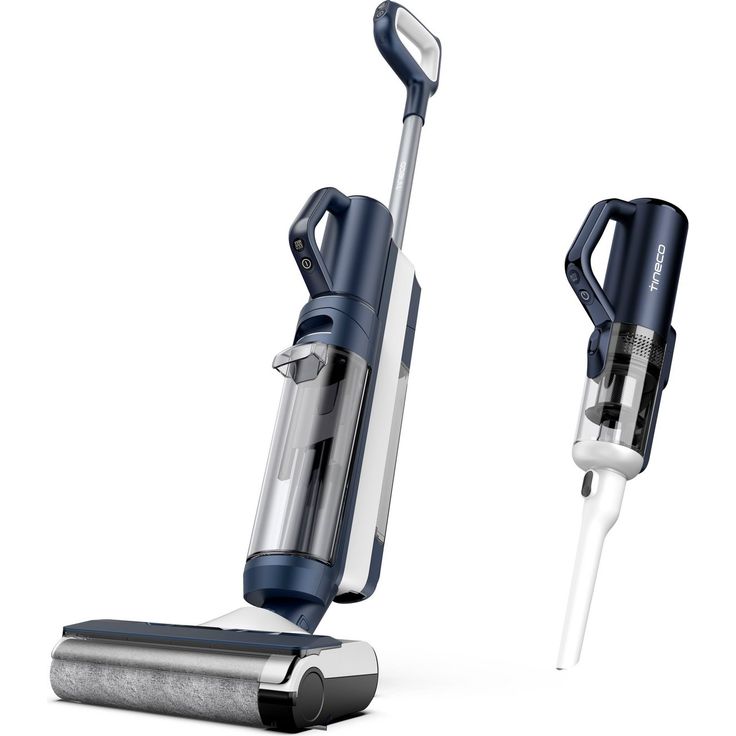 Tineco Floor One S5 Combo Plus Waschsauger, 20 min Akkubetrieb, Nass-Trocken-Sauger, blau-schwarz