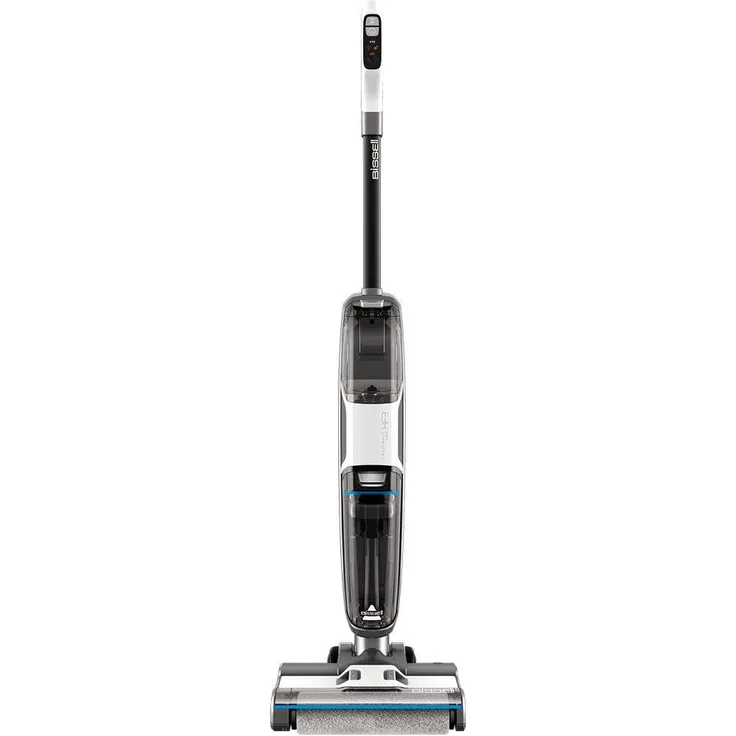 Bissell 3641N CrossWave HF3 Cordless PRO Waschsauger, 25 min Akkubetrieb, Nass-Trocken-Sauger, inkl. 2 Bürstenrollen, schwarz-silber