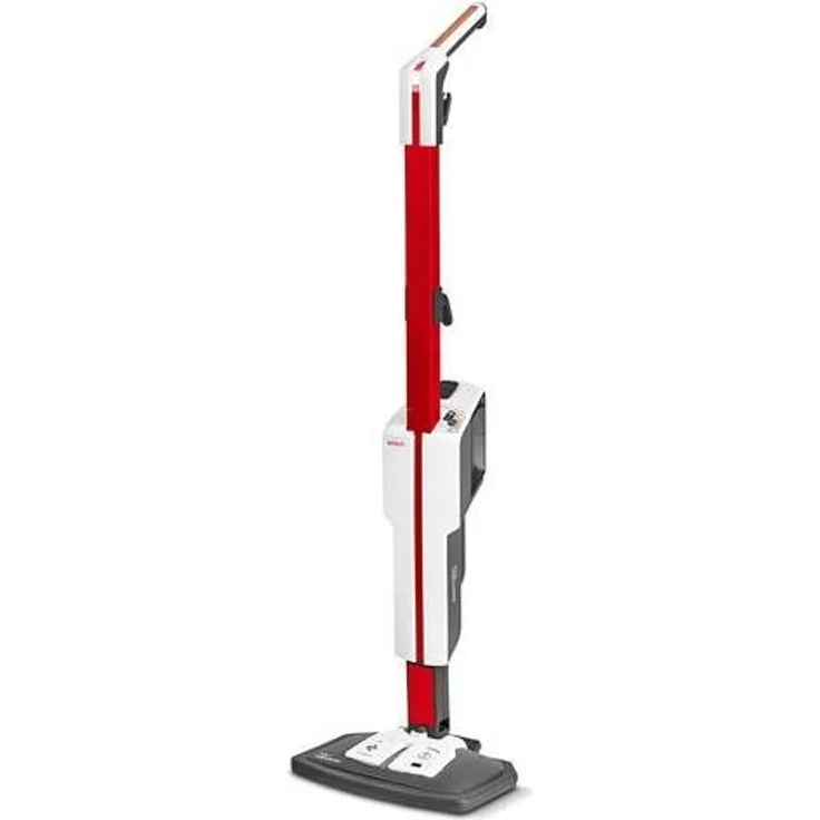 Polti SV650_Style Upright Dampfreiniger, rot-weiß