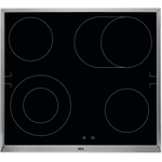 AEG EPS331-1 Herdset, EPS335061M Einbauherd + HE604060XB Kochfeld, Einbaugerät, A+, Garraum 72 l, Breite 60 cm, schwarz, edelstahl