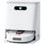 Roidmi EVA Saugroboter mit Wischfunktion und All in One Absaugstation, 180 min Akkubetrieb, 3200 Pa Saugleistung, weiß